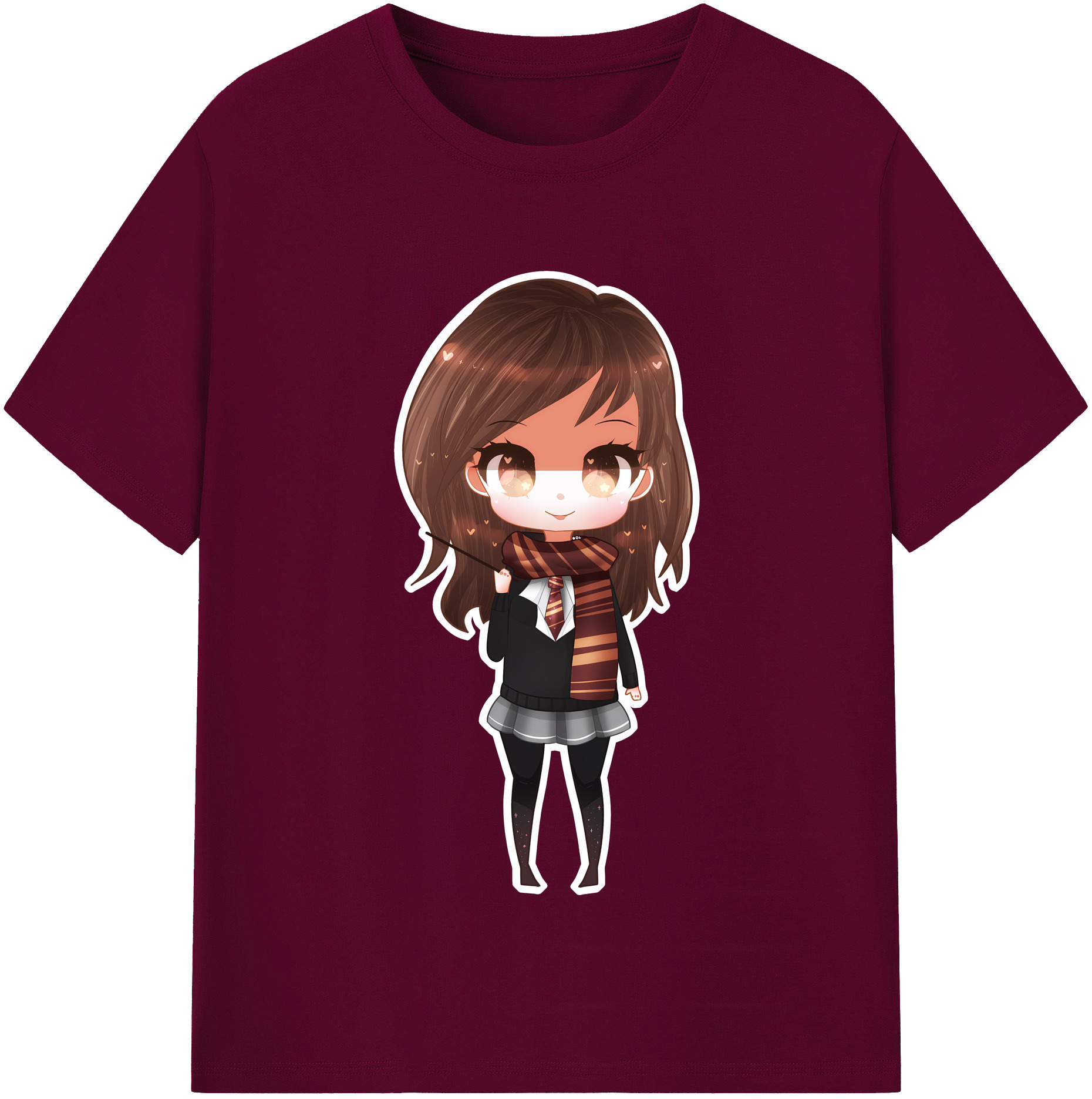 （画像用） Harry Potter ハリー・ポッターシリーズ レディースカジュアルプリントTシャツ（綿100％）